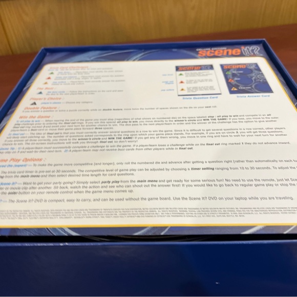 Scene It? Deluxe Edition - The DVD Game Movie Trivia Game - Picture 4 of 5